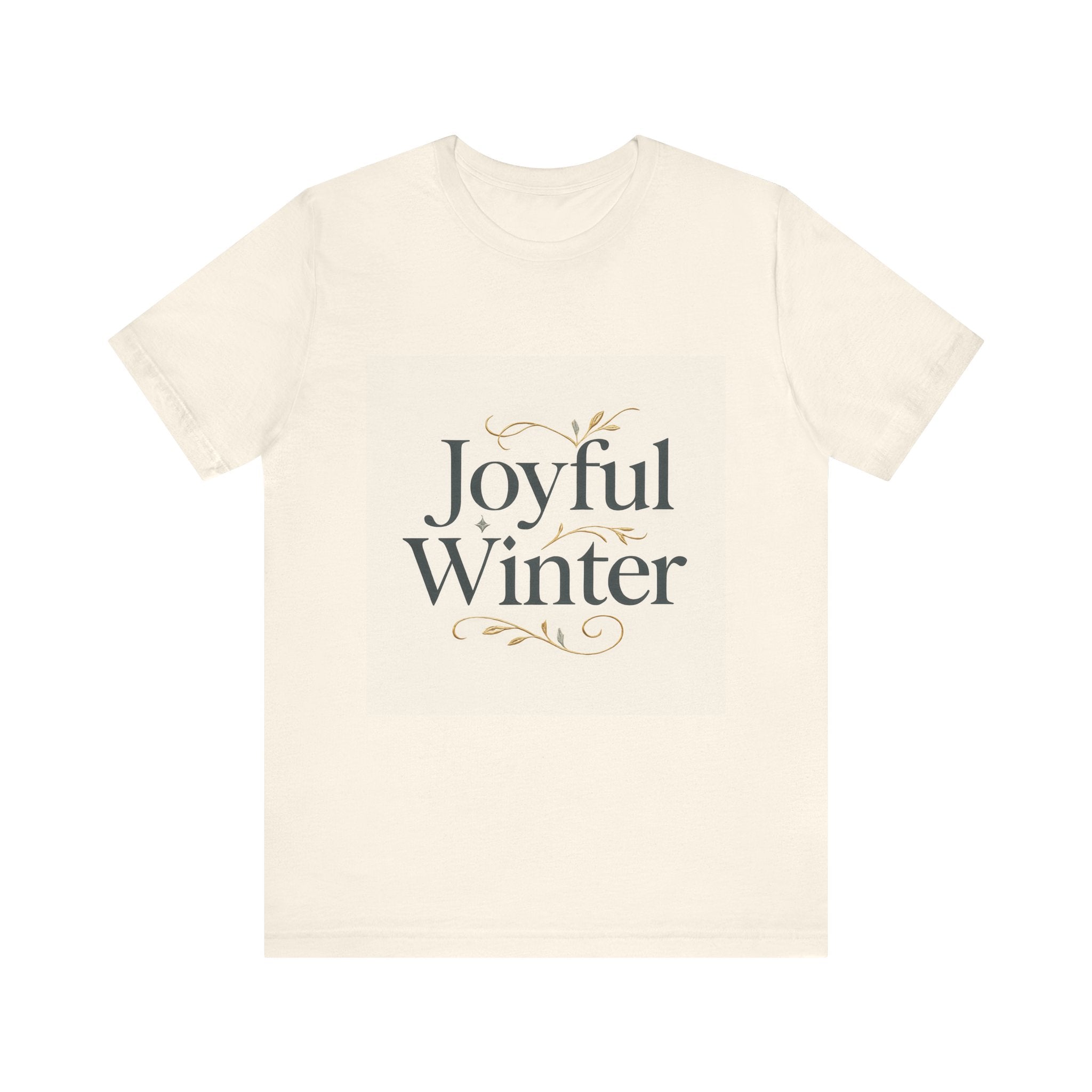 Joyful Winter Tee — Festive Holiday Graphic T-Shirt