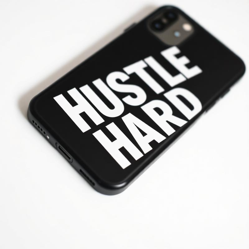 Hustle Hard iPhone Case